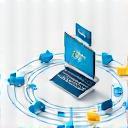 Icono de conectividad multiplataforma
